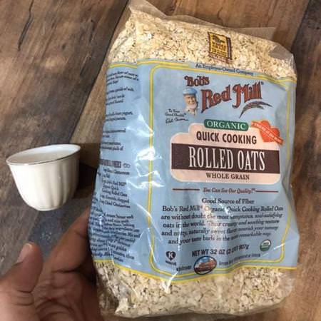 Bob's Red Mill Oats Oatmeal Hot Cereals - 穀物, 燕麥片, 燕麥, 早餐食品