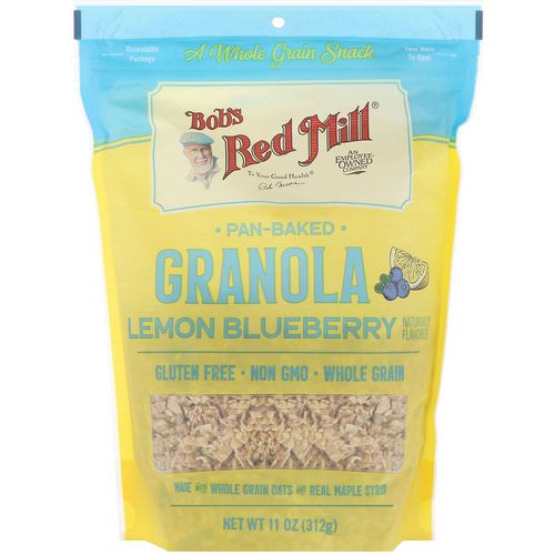 Bob's Red Mill, Pan-Baked Granola, Lemon Blueberry, 11 oz (312 g) Review