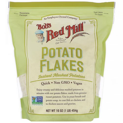 Bob's Red Mill, Potato Flakes, Instant Mashed Potatoes, 16 oz (454 g) Review