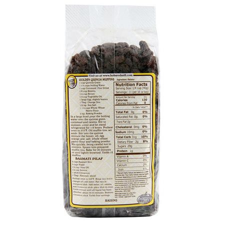 葡萄乾, 超級食物: Bob's Red Mill, Sun Dried Raisins, 16 oz (453 g)