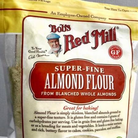 Bob's Red Mill, Super-Fine Almond Flour, Gluten Free, 16 oz (453 g)