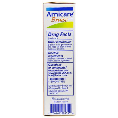Boiron Arnica Topicals Topicals Ointments - 藥膏, 外用藥, 急救, 山金車外用藥
