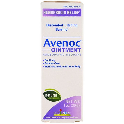 Boiron, Avenoc Ointment, 1 oz (30 g) Review