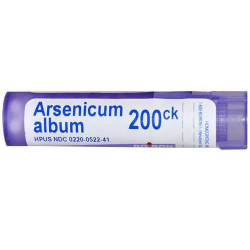 Boiron, Single Remedies, Arsenicum Album, 200CK, Approx 80 Pellets Review