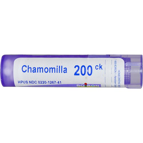 Boiron, Single Remedies, Chamomilla, 200CK, Approx 80 Pellets Review