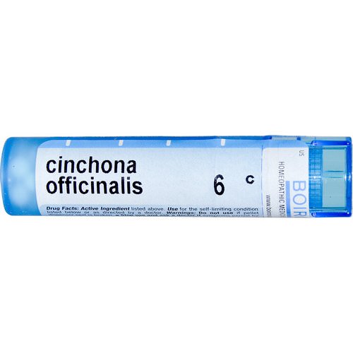 Boiron, Single Remedies, Cinchona Officinalis, 6C, Approx 80 Pellets Review