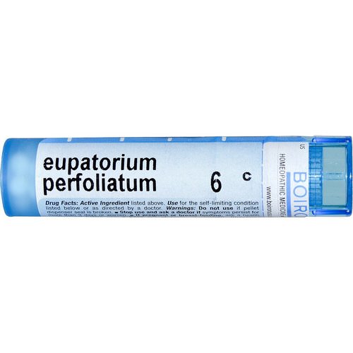 Boiron, Single Remedies, Eupatorium Perfoliatum, 6C, Approx 80 Pellets Review