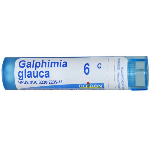 Boiron, Single Remedies, Galphimia Glauca, 6C, Approx 80 Pellets Review