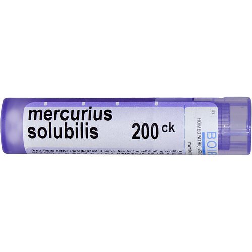 Boiron, Single Remedies, Mercurius Solubilis, 200CK, Approx 80 Pellets Review