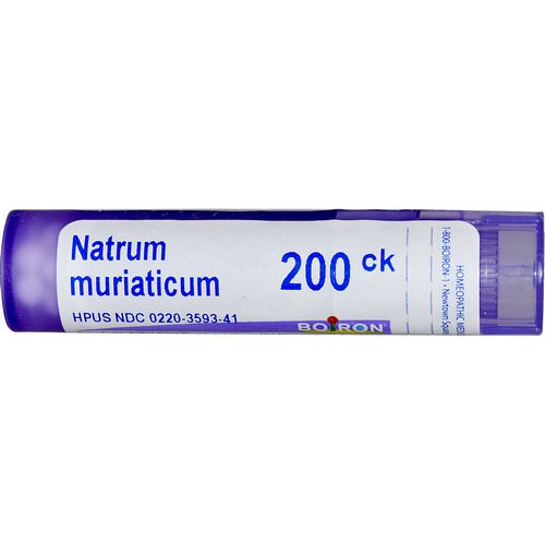 Boiron, Single Remedies, Natrum Muriaticum, 200CK, 80 Pellets Review