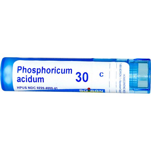 Boiron, Single Remedies, Phosphoricum Acidum, 30C, Approx 80 Pellets Review