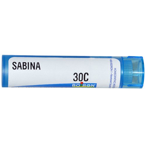 Boiron, Single Remedies, Sabina, 30C, Approx 80 Pellets Review