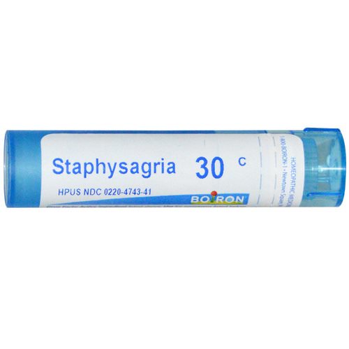 Boiron, Single Remedies, Staphysagria, 30C, 80 Pellets Review