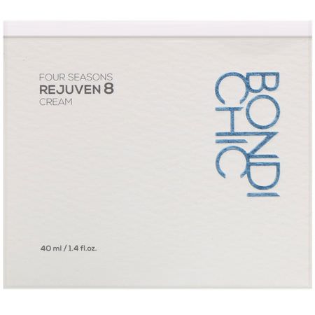面部保濕霜, 護膚: Bondi Chic, Four Seasons, Rejuven 8 Cream, 1.4 fl oz (40 ml)