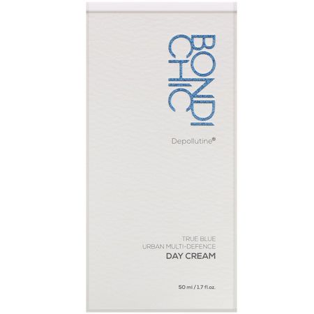 面部保濕霜, 護膚: Bondi Chic, True Blue, Urban Multi-Defence, Day Cream, 1.7 fl oz (50 ml)