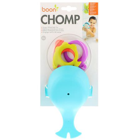 浴室玩具, 兒童玩具: Boon, Chomp, Hungry Whale Bath Toy, 12+ Months