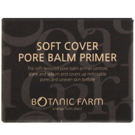 臉部底霜, 臉部: Botanic Farm, Soft Cover Pore Balm Primer, 20 g