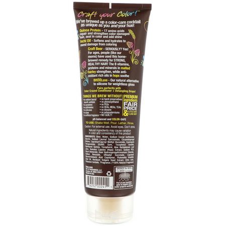 洗髮, 護髮: BRoo, Color Crazed Shampoo, Quinoa Colada, 8.5 fl oz (250 ml)