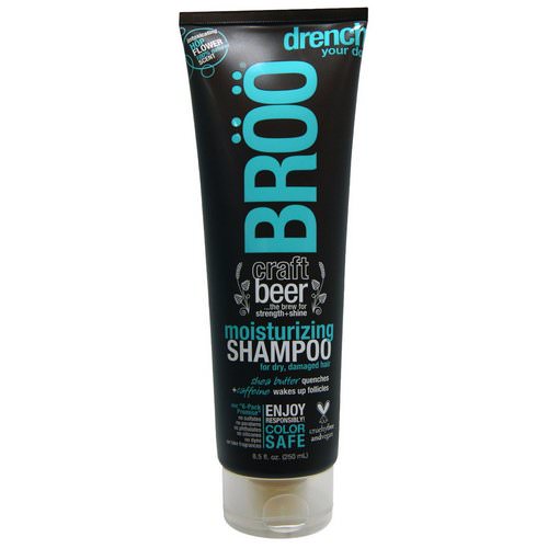 BRoo, Moisturizing Shampoo, Hop Flower, 8.5 fl oz (250 ml) Review