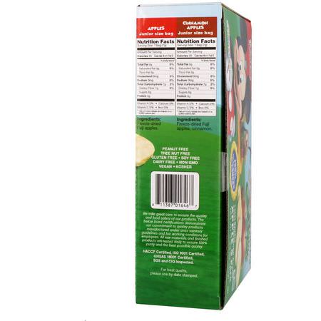蔬菜零食, 水果: Brothers-All-Natural, Fruit Crisps, Disney Junior, Apples and Cinnamon Apples, 5 Pack, 1.23 oz (35 g)