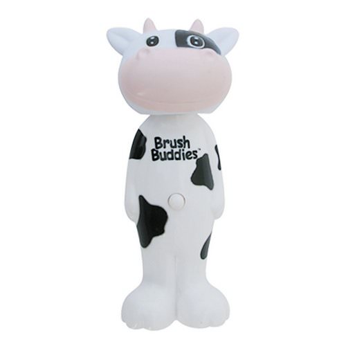 Brush Buddies, Poppin', Milky Wayne Cow, Soft, 1 Toothbrush Review