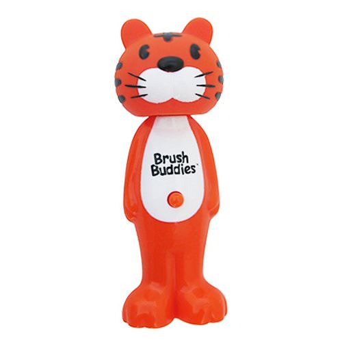 Brush Buddies, Poppin', Toothy Toby Tiger, Soft, 1 Toothbrush Review