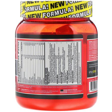 無水甜菜鹼興奮劑: BSN, N.O.-Xplode, Pre-Workout Igniter, Watermelon, 1.22 lbs (555 g)
