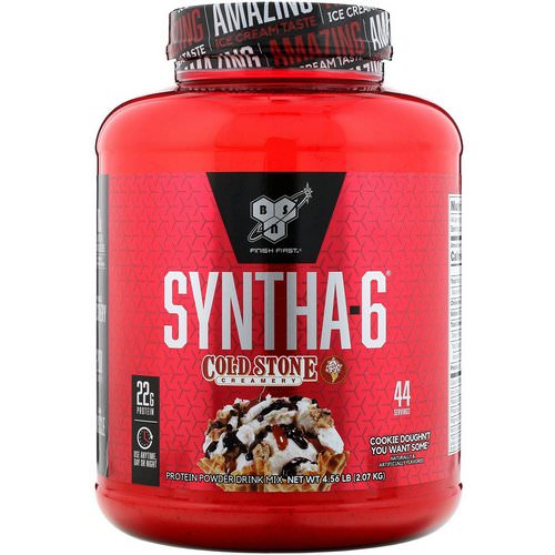 BSN, Syntha-6, Cold Stone Creamery, Cookie Doughn't You Want Some, 4.56 lb (2.07 kg) Review
