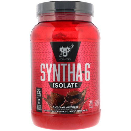 BSN, Syntha-6 Isolate, Protein Powder Drink Mix, Chocolate Milkshake, 2.01 lb (912 g) Review