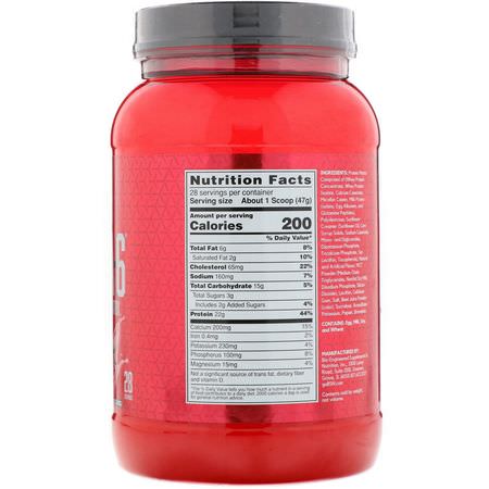 蛋白質, 運動營養: BSN, Syntha-6, Ultra Premium Protein Matrix, Strawberry Milkshake, 2.91 lbs (1.32 kg)