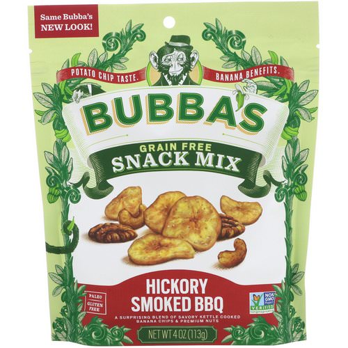 Bubba's Fine Foods, Snack Mix, Hickory Smoked BBQ, 4 oz (113 g) Review