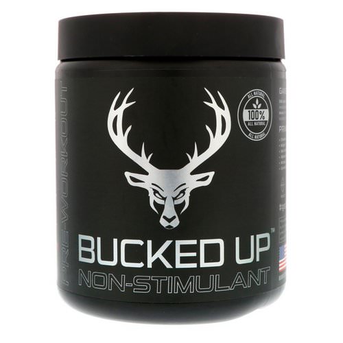Bucked Up, Pre-Workout, Non-Stimulant, Raspberry Lime Ricky, 11.36 oz (322 g) Review