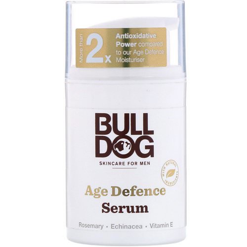 Bulldog Skincare For Men, Age Defence Serum, 1.6 fl oz (50 ml) Review