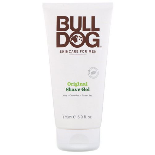 Bulldog Skincare For Men, Original Shave Gel, 5.9 fl oz (175 ml) Review