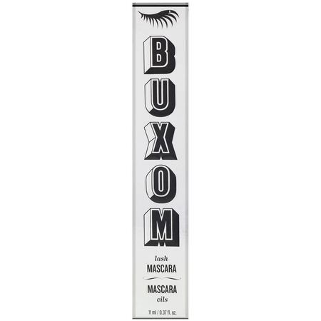 睫毛膏, 眼睛: Buxom, Lash Mascara, Blackest Black, 0.37 fl oz (11 ml)