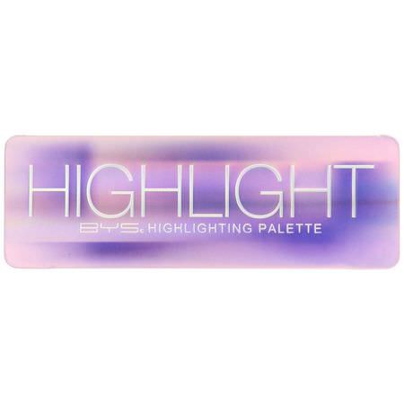 BYS Highlighter Makeup Palettes - 化妝調色板, 熒光筆, 臉頰, 化妝