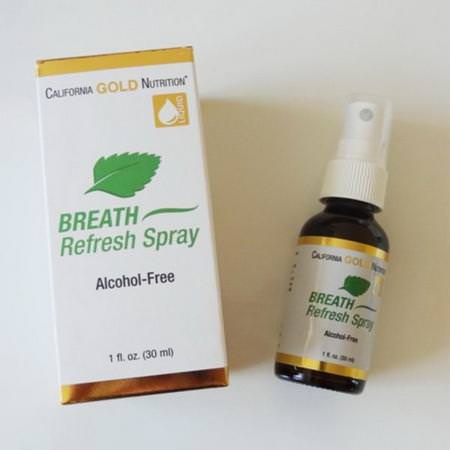 California Gold Nutrition CGN Mouthwash Rinse Spray - 噴霧, 沖洗, 漱口水, 口腔護理