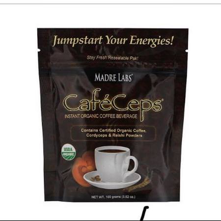 California Gold Nutrition CGN Ganoderma Coffee Mushroom Immune Formulas