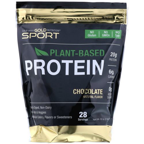 California Gold Nutrition, Chocolate Plant-Based Protein, Vegan, Easy to Digest, 2 lb (907 g) Review