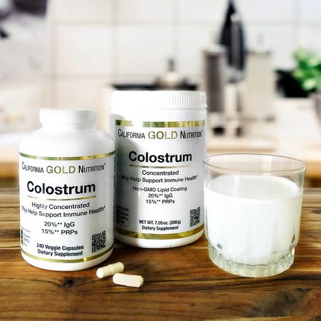California Gold Nutrition CGN Colostrum - 頭皮, 消化, 補品
