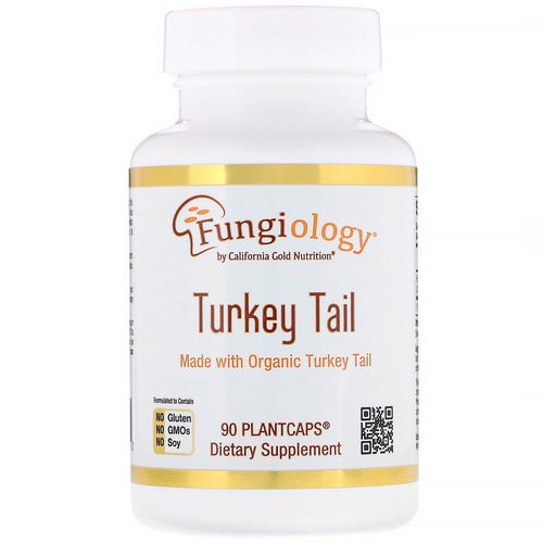 California Gold Nutrition, Fungiology, Full-Spectrum Turkey Tail, 90 Plantcaps Review