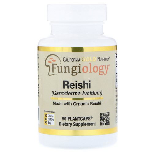 California Gold Nutrition, Reishi (Ganoderma Lucidum), Full-Spectrum, Certified Organic, Cellular Support, 90 Plantcaps Review