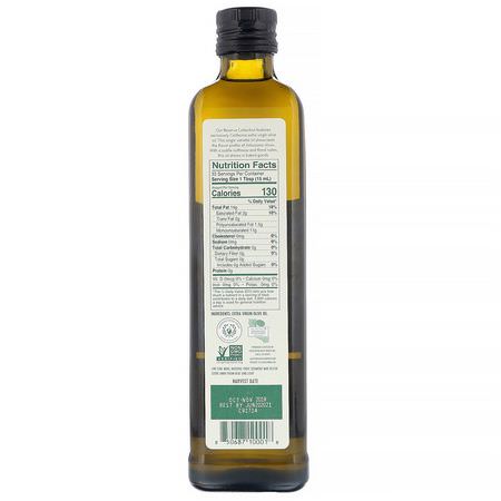 橄欖油, 醋: California Olive Ranch, Extra Virgin Olive Oil, Arbosana, 16.9 fl oz (500 ml)