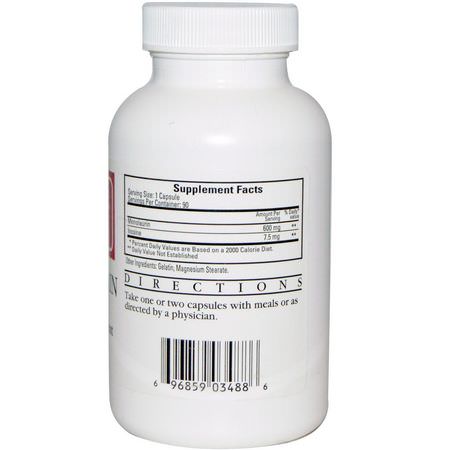 流感, 咳嗽: Ecological Formulas, Monolaurin, 600 mg, 90 Capsules