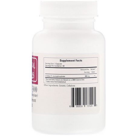肝臟, 補品: Ecological Formulas, Uridine-300, 60 Capsules