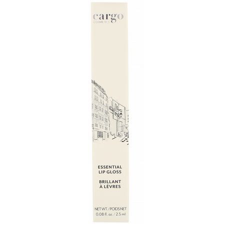 唇彩, 嘴唇: Cargo, Essential Lip Gloss, Sahara, 0.08 fl oz (2.5 ml)