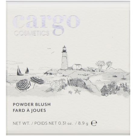 臉紅, 臉部: Cargo, Powder Blush, The Big Easy, 0.31 oz (8.9 g)