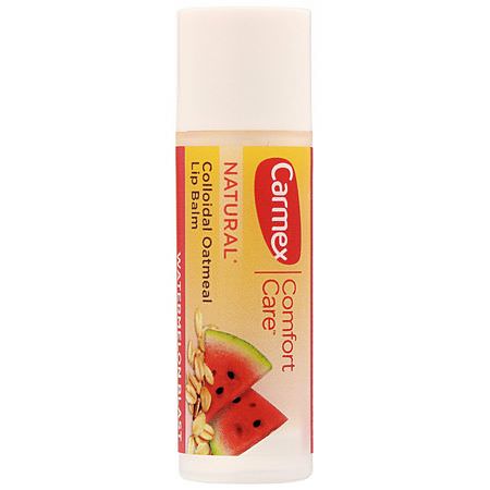 潤唇膏, 護唇霜: Carmex, Comfort Care, Colloidal Oatmeal Lip Balm, Watermelon Blast, .15 oz (4.25 g)