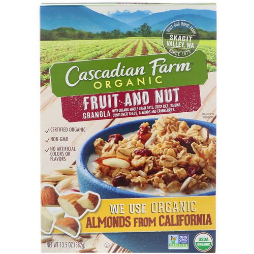 Cascadian Farm, Organic, Granola, Fruit and Nut, 13.5 oz (382 g) Review
