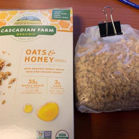 Cascadian Farm Granola Cold Cereals - 穀物, 麥片, 早餐食品, 穀物